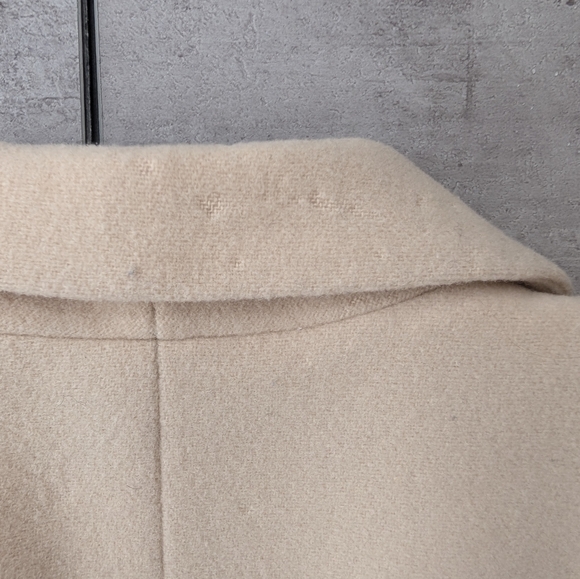 Lauren Ralph Lauren Women's Cream Cashmere Wool Blend Blazer Size 10 - Picture 14 of 14